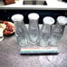 Ernesto l Set of 4 l Drinking Jars w/ Lids & Straws l Glass l 14.5 oz. l NIB