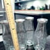 Ernesto l Set of 4 l Drinking Jars w/ Lids & Straws l Glass l 14.5 oz. l NIB