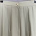 Vintage Pleated Skirt Pale Green Coquette Zip-Up Women Office School Preppy