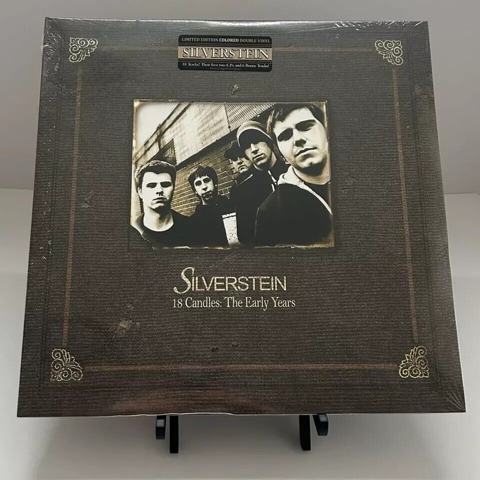 Silverstein - 18 Candles: The Early Years Color Vinyl Record 2LP Gatefold Jacket