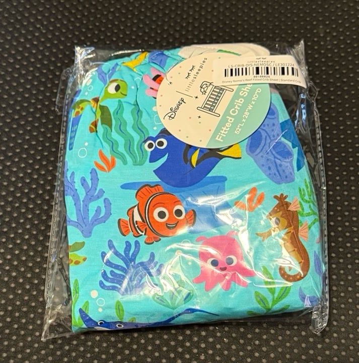 Little Sleepies Nemo's Reef Fitted Crib Sheet