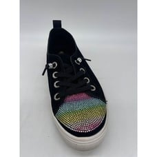 Bernie Mev New York Rhinestone Fashion Sneakers Size 10