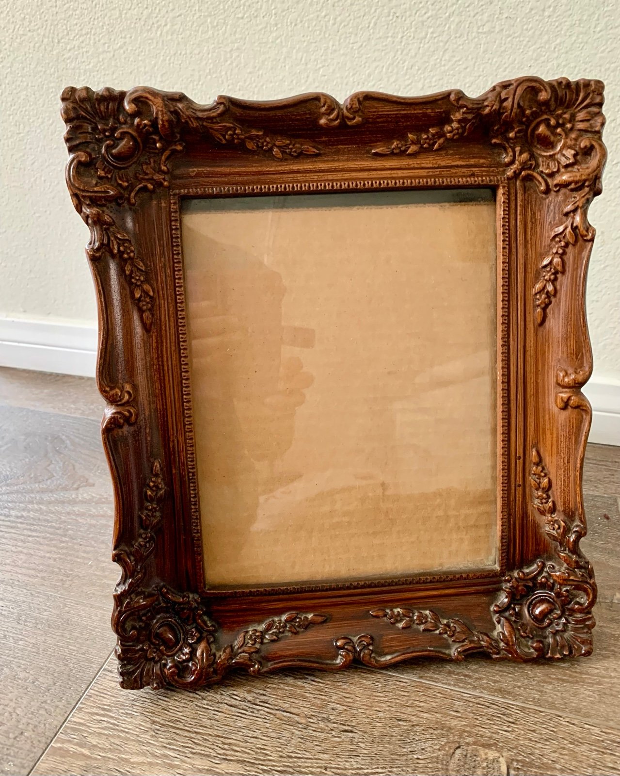 Vintage Wooden Baroque Ornate Picture Frame