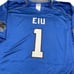 Vintage #1 Eastern Illinois University NCAA Panthers Russell Football Jersey Siz