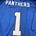 Vintage #1 Eastern Illinois University NCAA Panthers Russell Football Jersey Siz