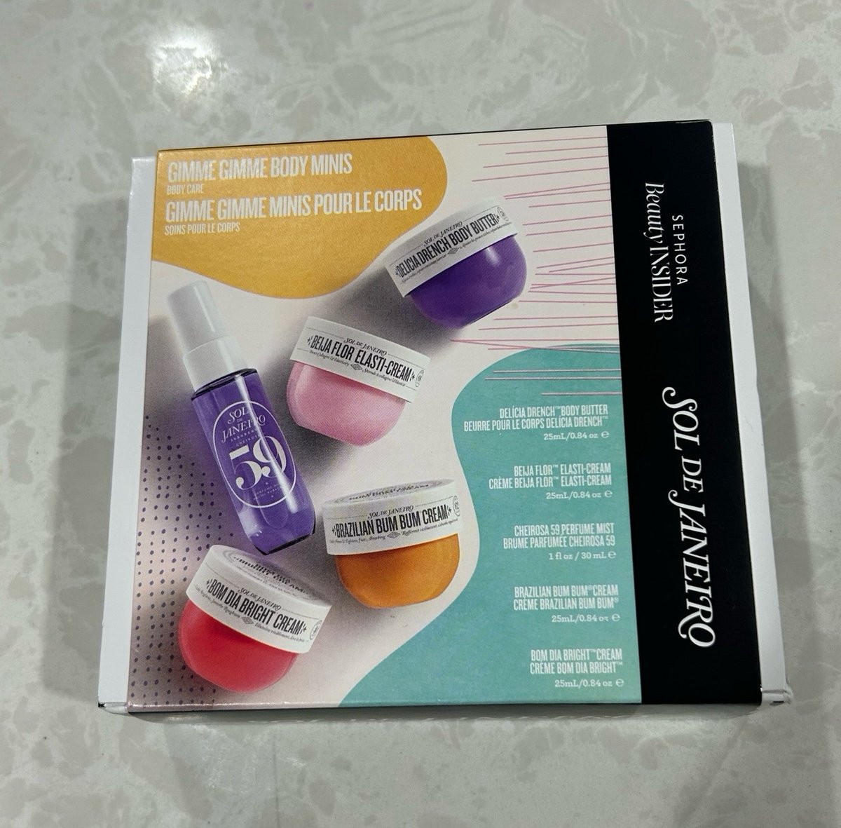 SOL DE JANEIRO Gimme Gimme Body Minis Sephora Beauty Insider 5Pc Gift Set