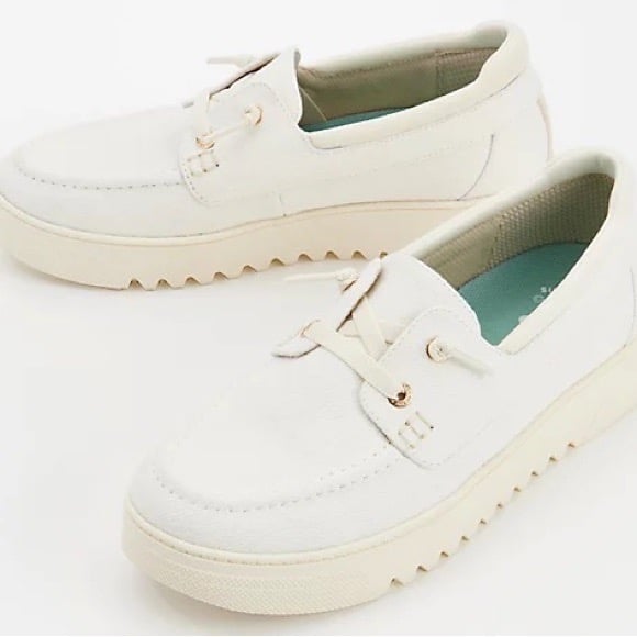 NEW Dr. Scholls Platform Boat Shoe size 8.5