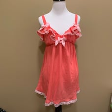 VS Vintage Milkmaid Ruffle Bow Lingerie