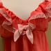 VS Vintage Milkmaid Ruffle Bow Lingerie