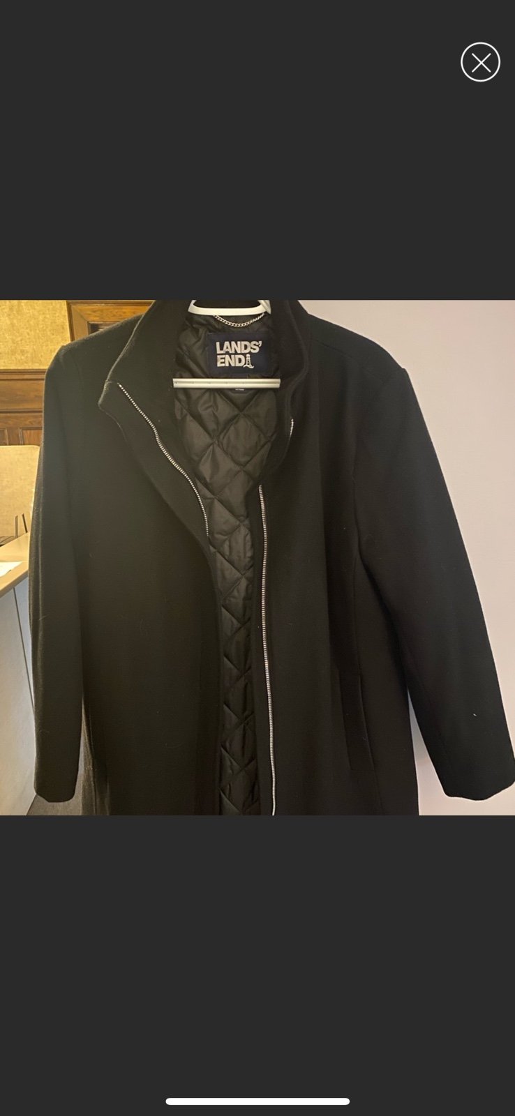 16P Lands End Heavy Winter Coat