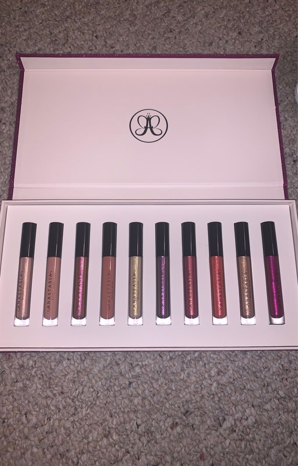 Anastasia lipgloss set
