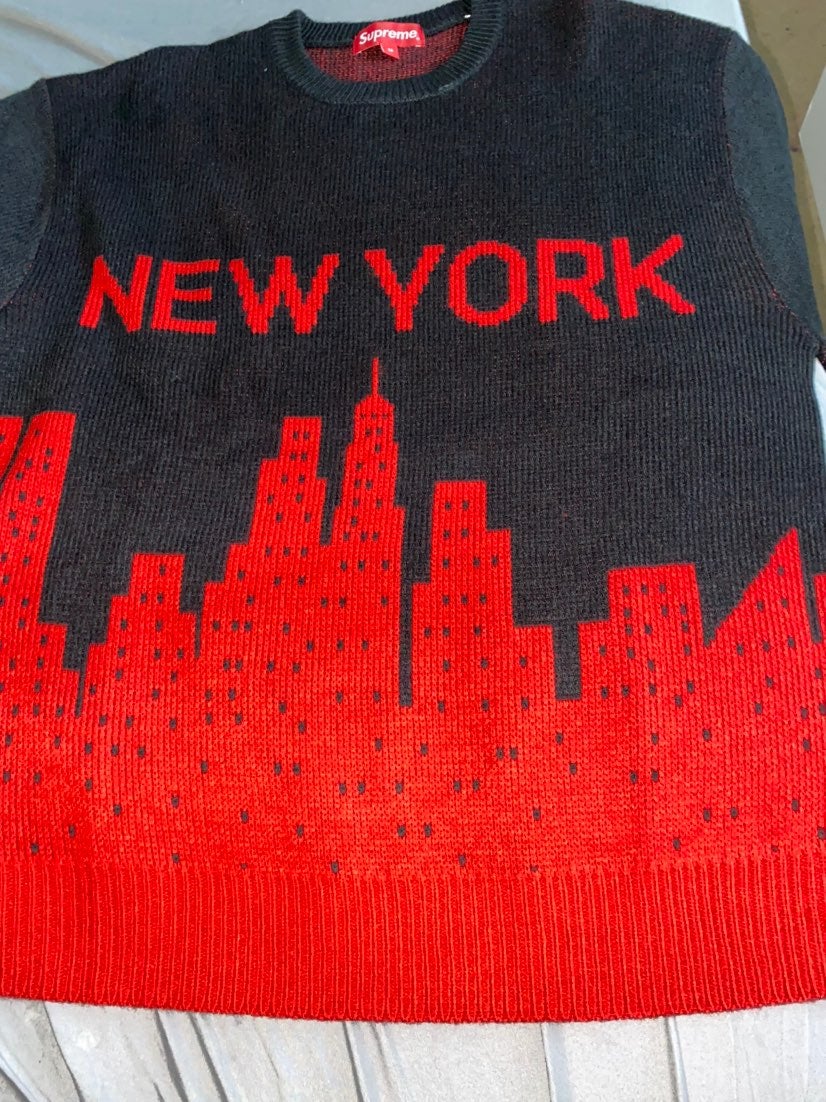 Supreme SS20 new york sweater