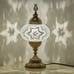 Turkish Moroccan handmade mosaic accent lamp