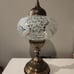 Turkish Moroccan handmade mosaic accent lamp