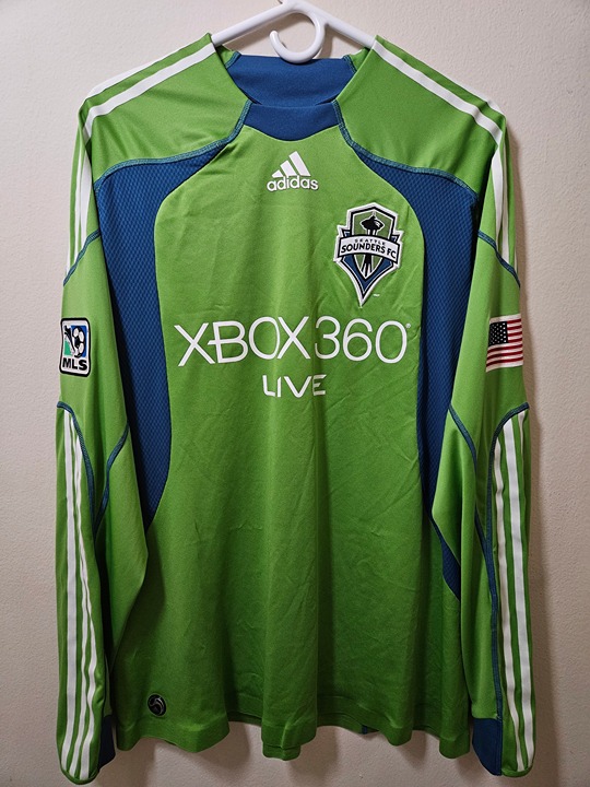 2008 Seattle Sounders player issued jersey