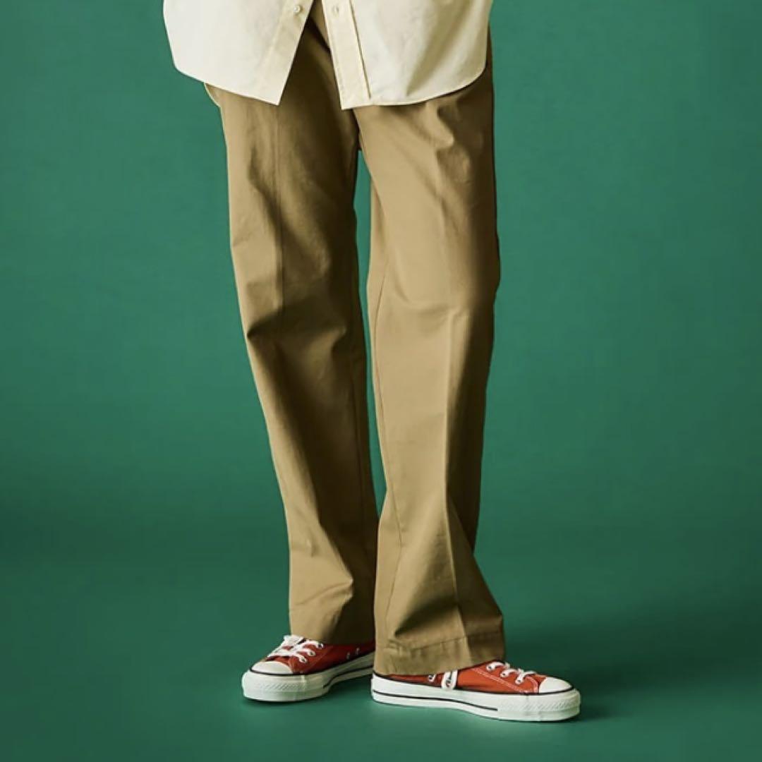 Excellent Condition】THE SHINZONE High-Waist Chino Trousers