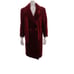 ENRICO COVERI Vintage Burgundy Wool Coat