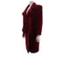 ENRICO COVERI Vintage Burgundy Wool Coat