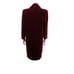 ENRICO COVERI Vintage Burgundy Wool Coat