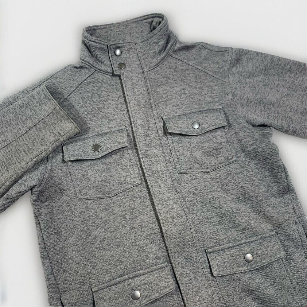 Patagonia Better Sweater Fleece Field Jacket Full Zip Heather Gray Mens Small