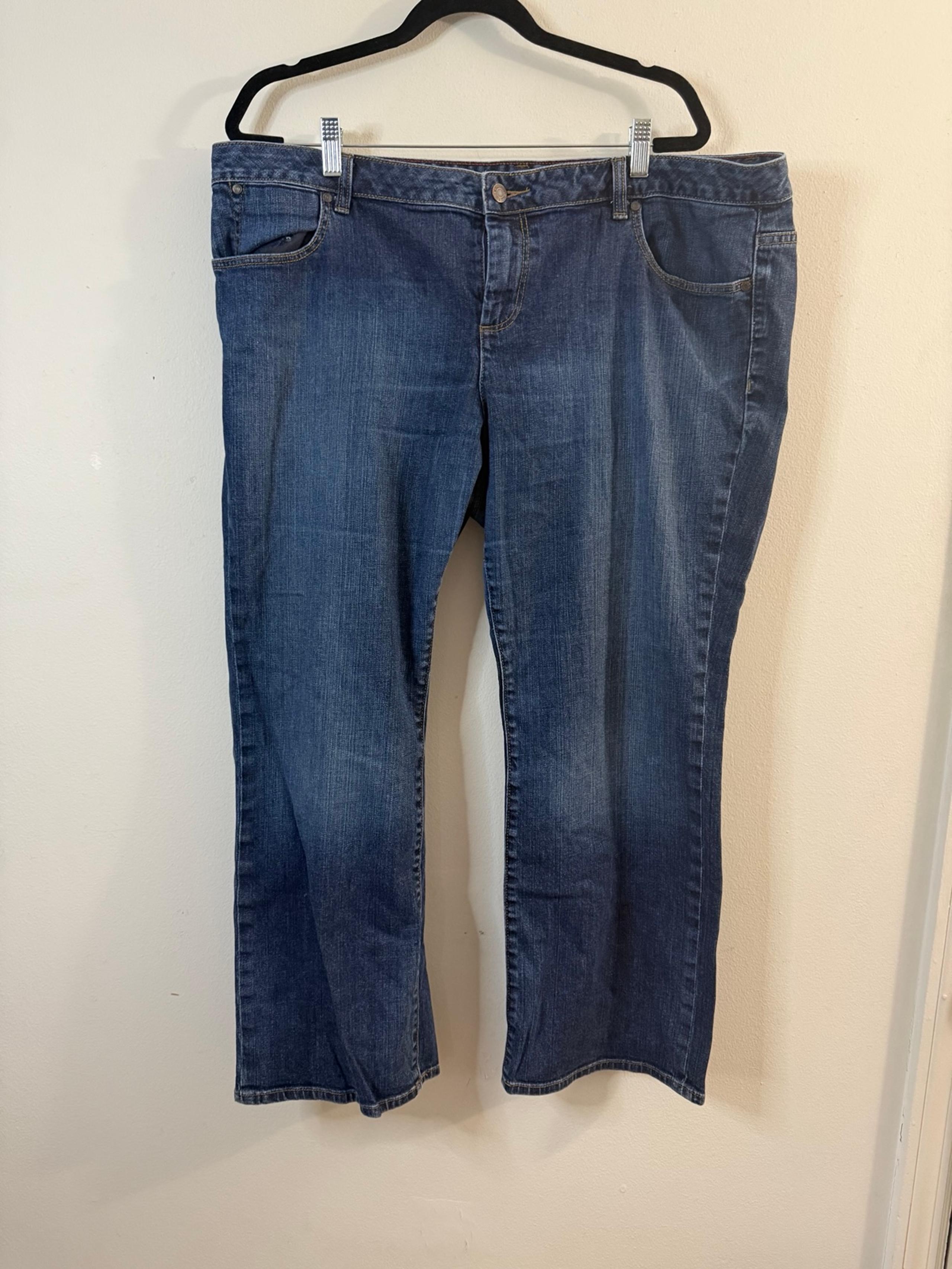 Talbots Signature Boot Cut  Denim Jeans Womens 22WP