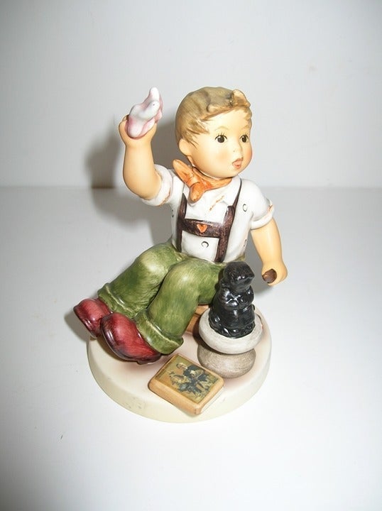 M I Hummel Goebel Figurine THE FINAL SCULPT HUM #2180 w/Box TMK8 5 T Germany