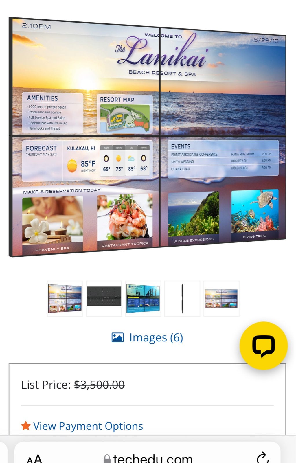 Planar ps5574 touch screen monitor.