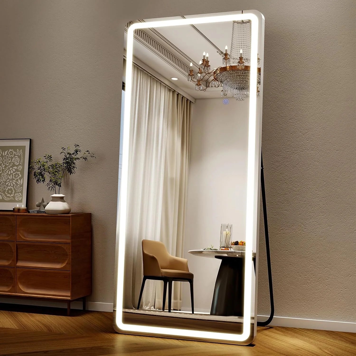 Full Length Mirror with Light (Free Shipping)