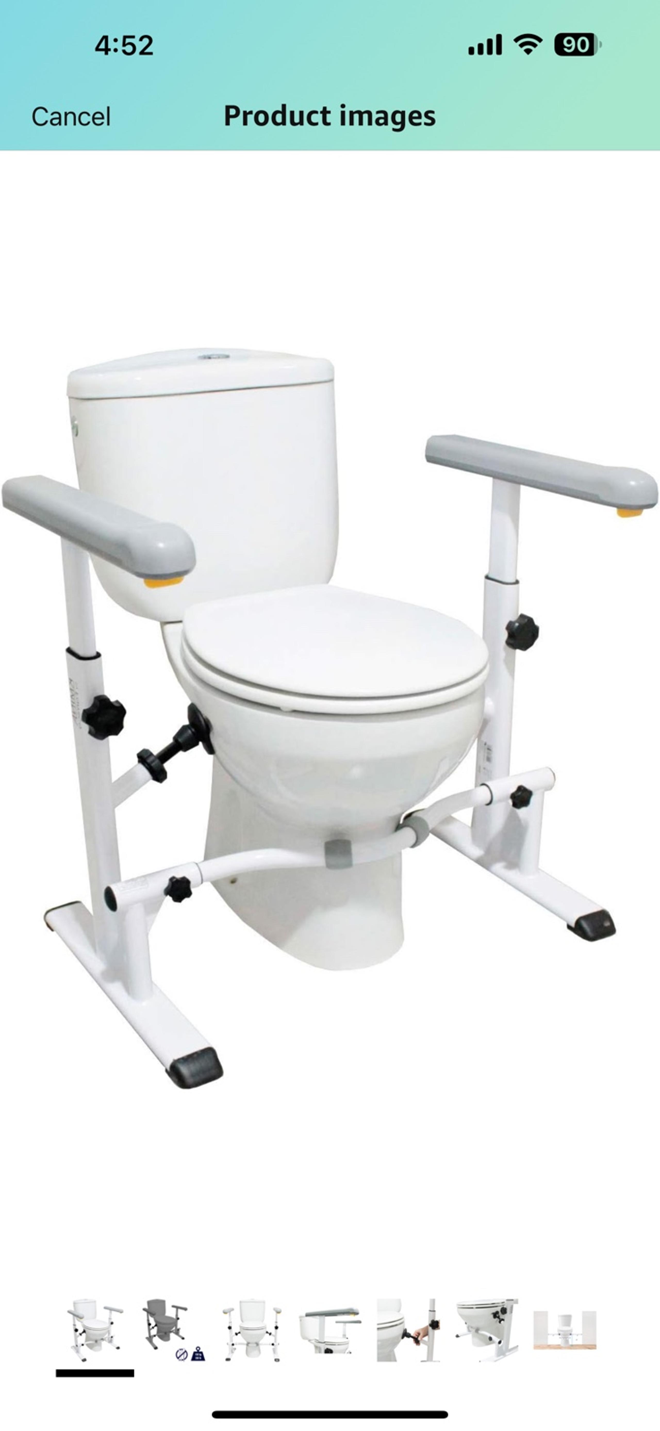 Toilet Frame.