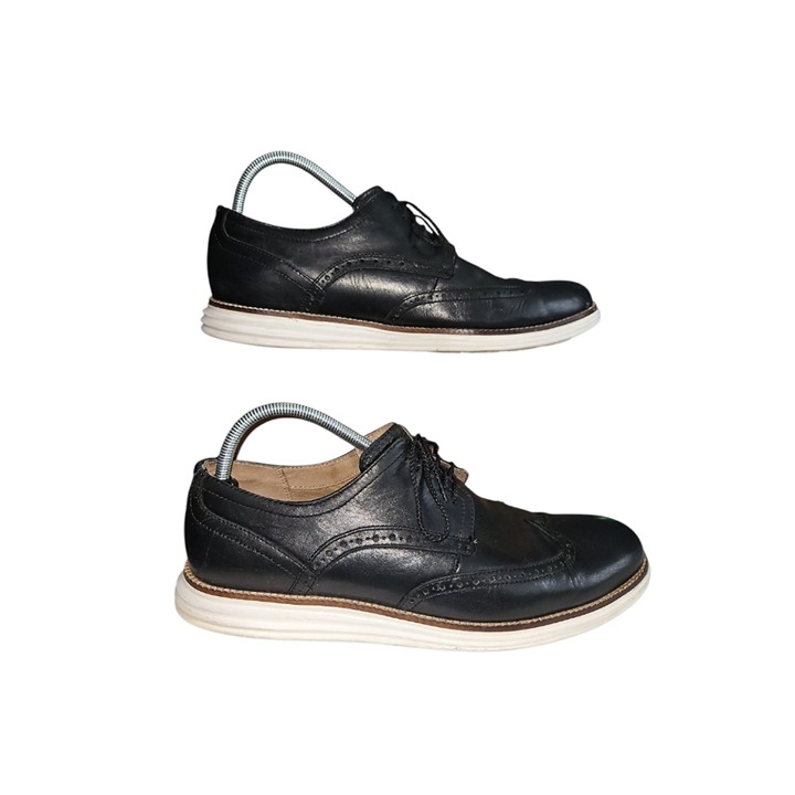 Cole Haan Men's Original Grand Shortwing Black Oxford Size 12