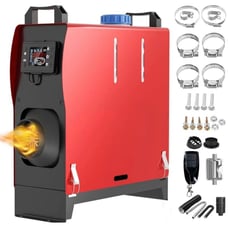 Diesel Air Heater, 12V 8KW Diesel Heater All-in-One, Portable Diesel Heater with