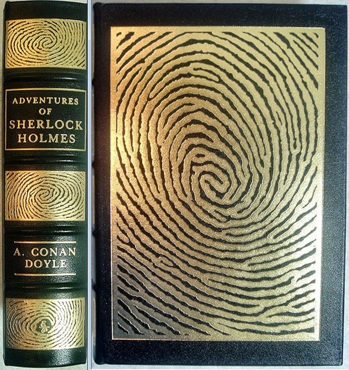 The Adventures Of SHERLOCK HOLMES by A Conan Doyle Easton Press Leather 1981