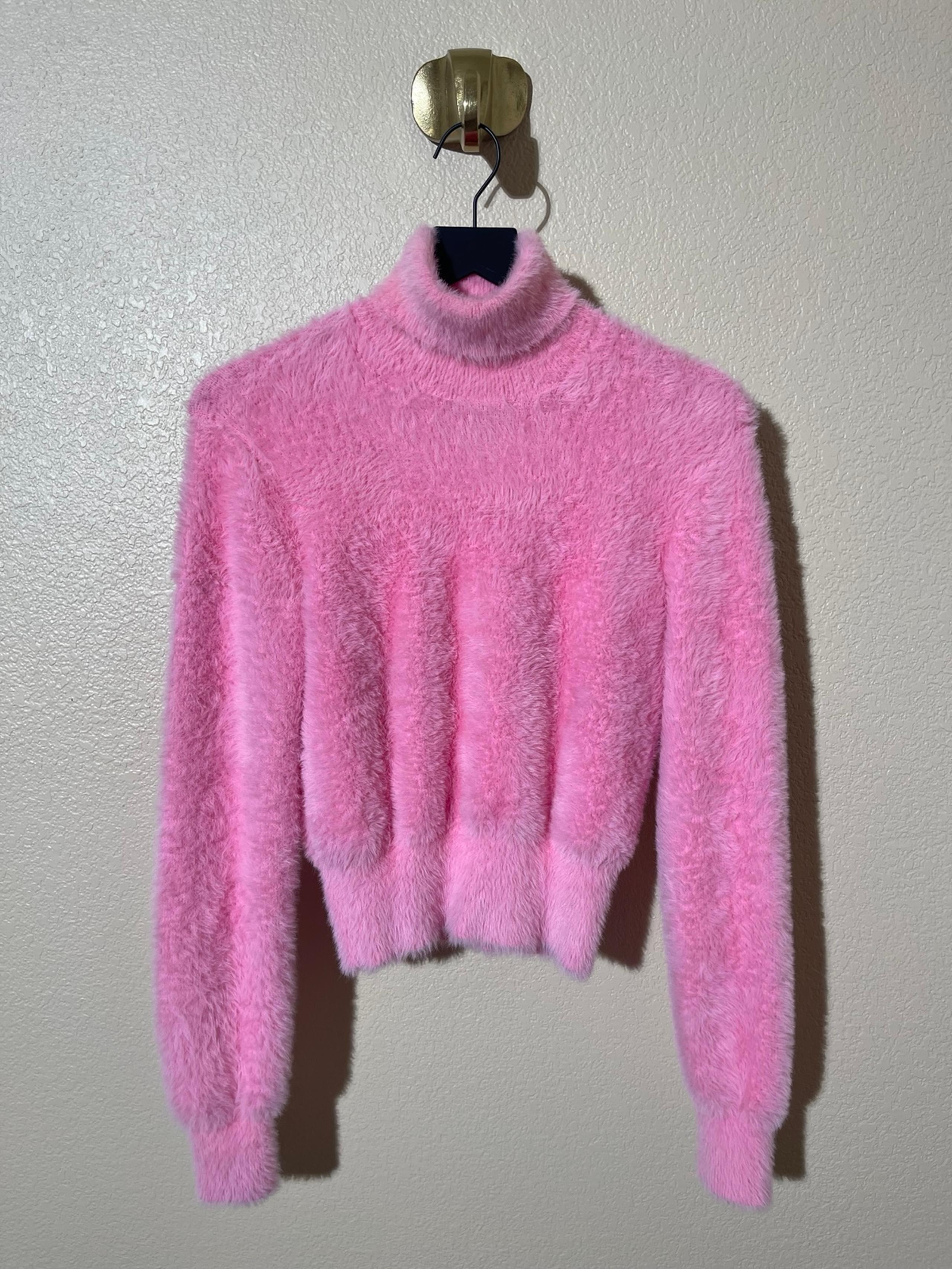Alexander Wang Cozy Pink Turtleneck Sweater