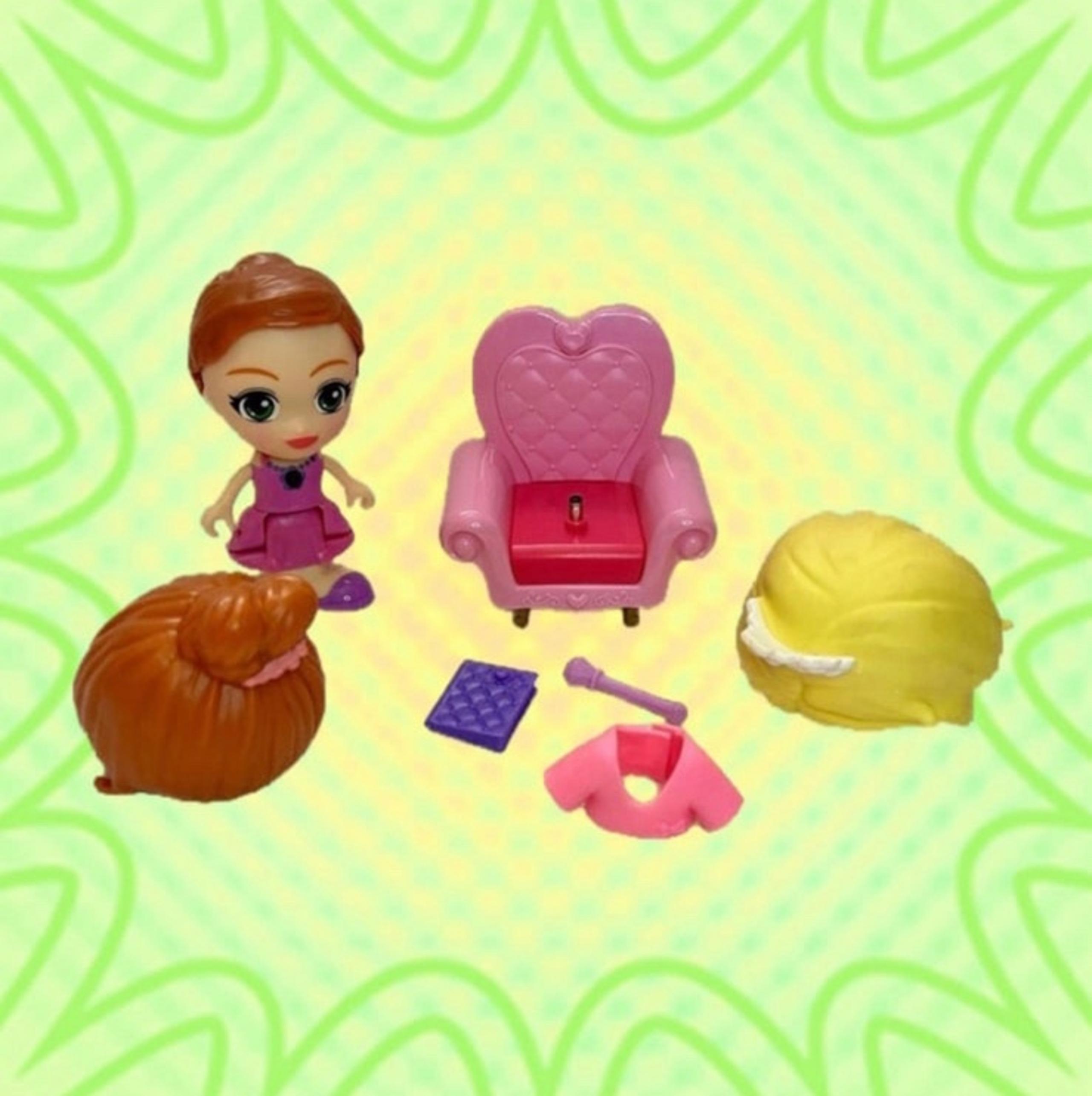 Vtech Flipsies Grace and Her Throne 4” Doll Playset