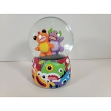 The San Francisco Music Box Company Monster Water Globe Jingle Jumbles HTF