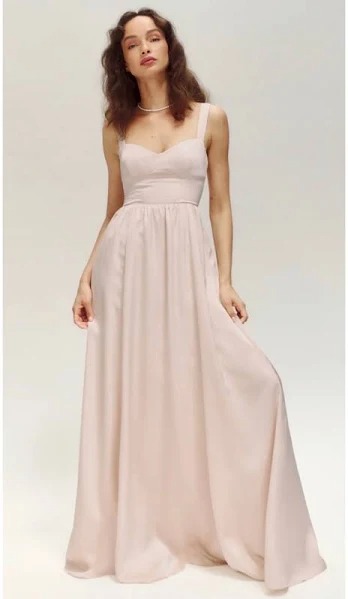 Reformation Hollyhock Dress - Champagne Size 8