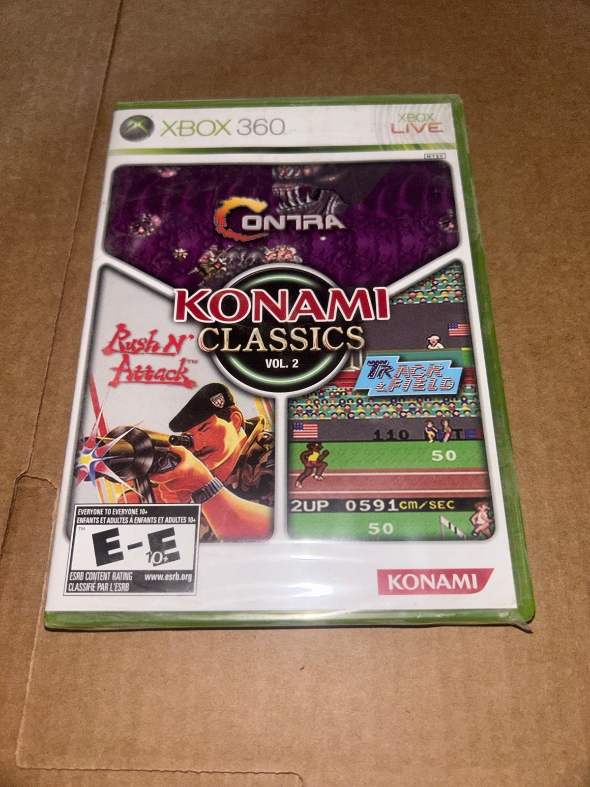Konami Classics Volume 2 for Xbox 360 factory seal