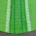 Vintage 60s 70s MCM Green Avocado Olive Vinyl Felt Back Oblong Table Cloth 59x52