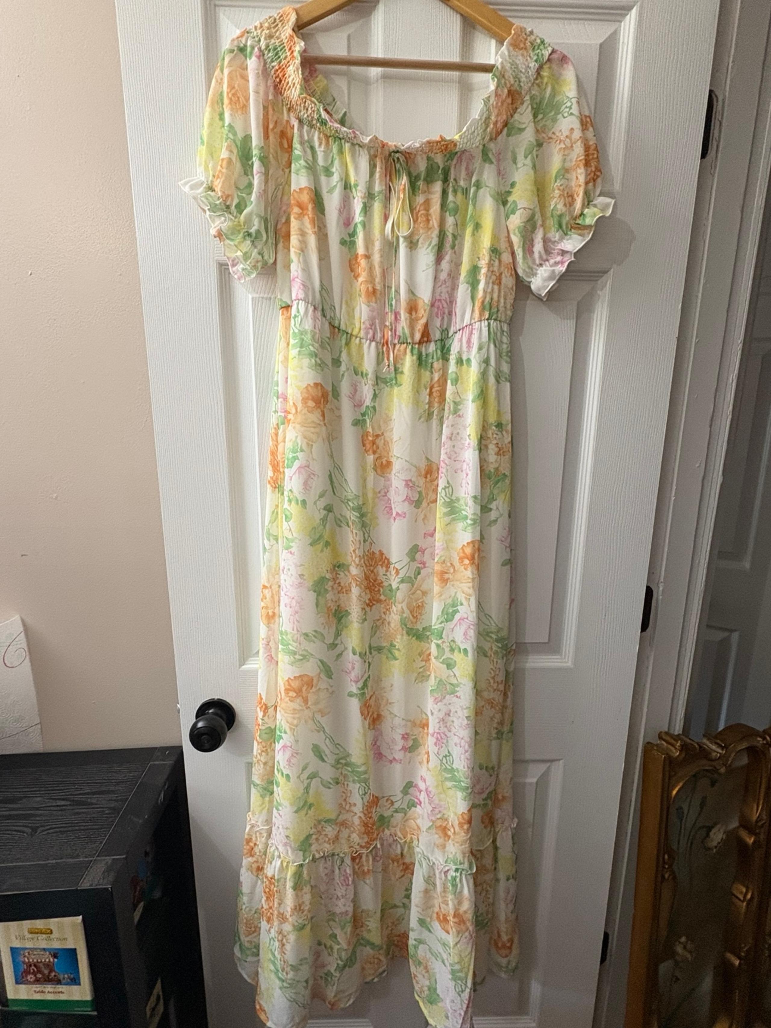 Women’s Peach Love California Maxi Dress NWT Size Large