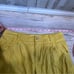 Anthropologie Yellow Linen Blend Wide Leg Pants