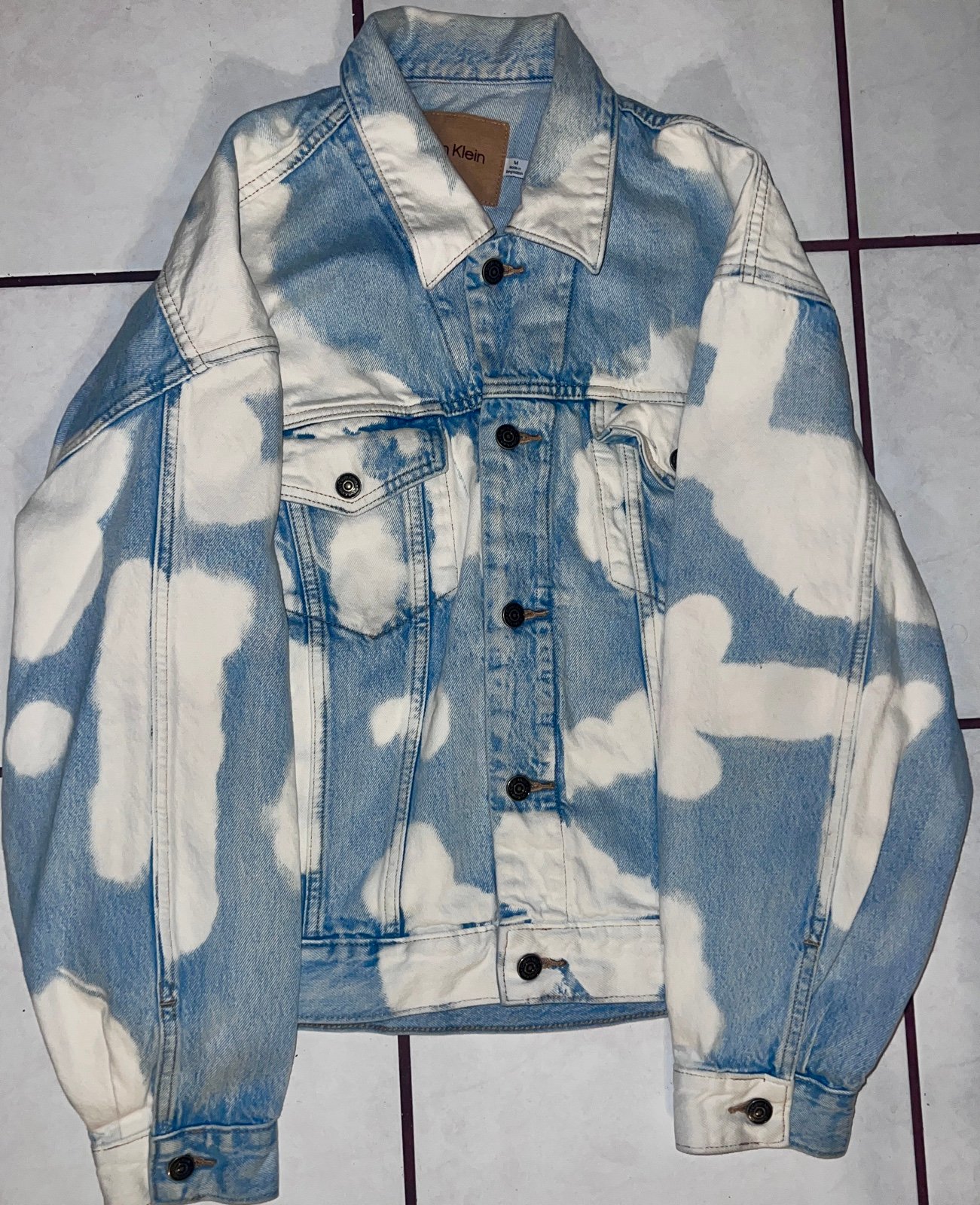 Calvin Klein Big Sky Denim Jacket / Size M /