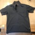 Canterbury Grey Half-Zip Polo Shirt, Size M