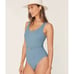 Andie Swim the Molokai Ribbed One Piece in Blue XS Tall NWT