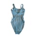 Andie Swim the Molokai Ribbed One Piece in Blue XS Tall NWT