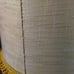 Textured Fabric Barrel Lamp Shade 12.25 Tall Tan Yellow Gold Fringed Trim
