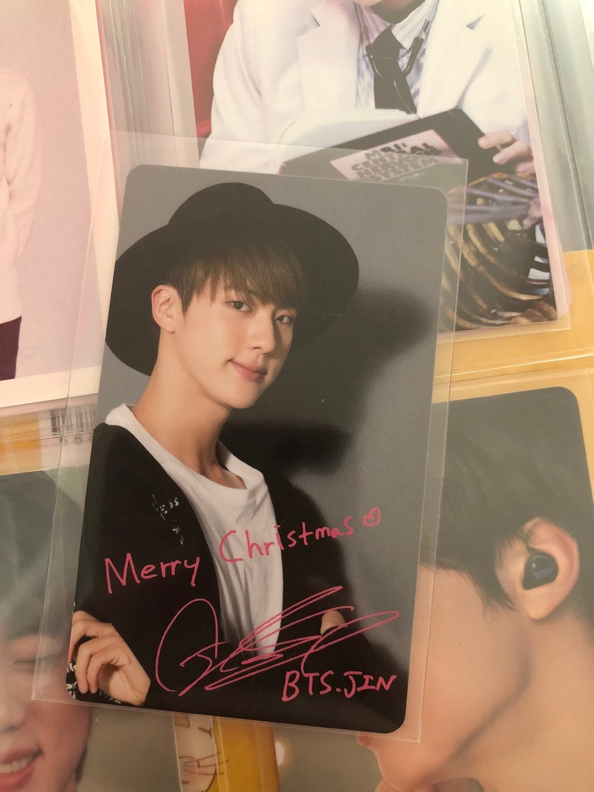 BTS JIN I NEED YOU JAPAN ALBUM Limited photocard