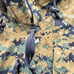 New Genuine Usmc Apecs Gore Tex Digital Marpat Cold Weather Parka - X-Large Long