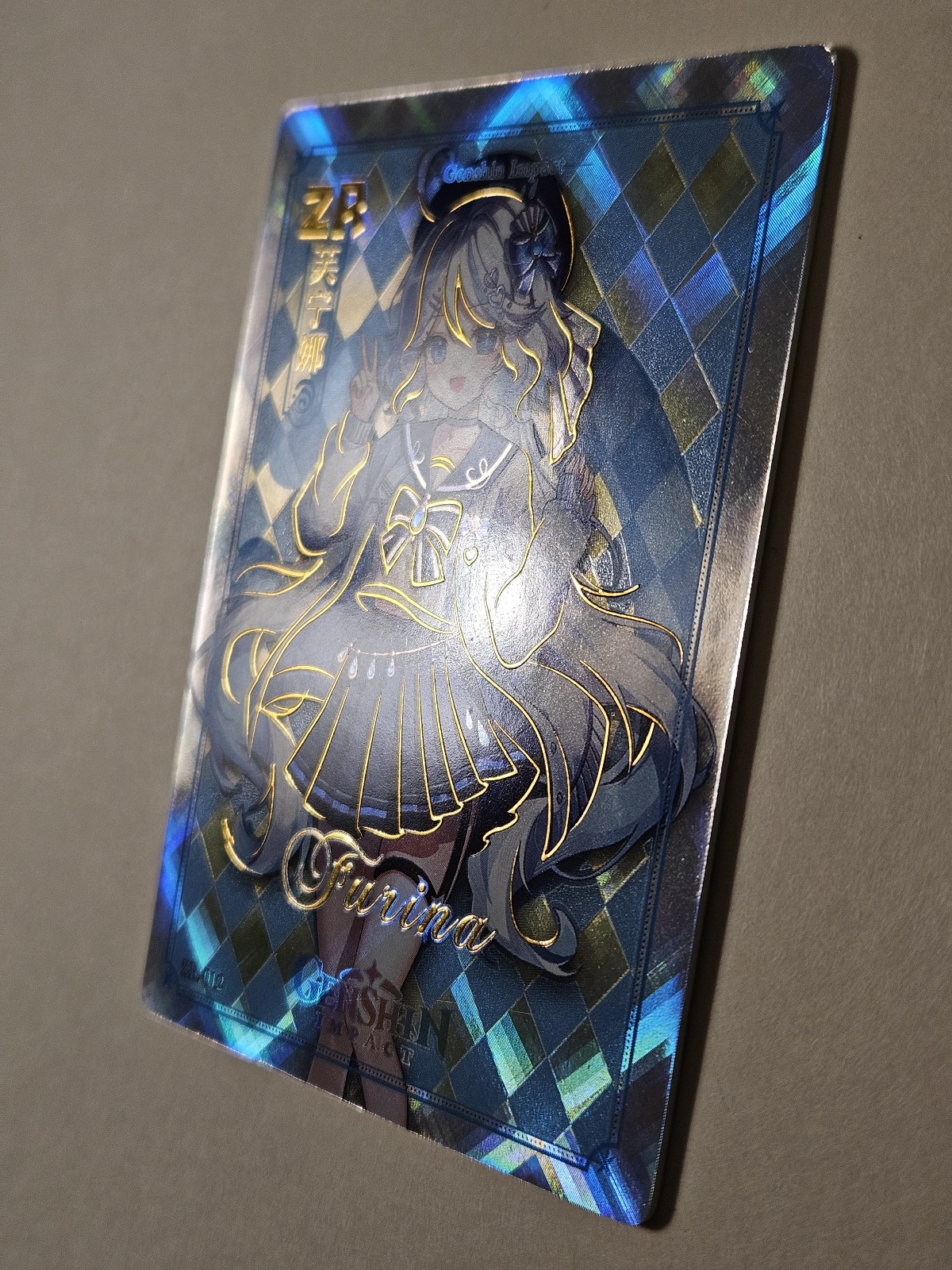 Furina Focalors Genshin Impact Goddess Story Card ZR - detail