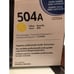 Genuine HP 504A Yellow Original LaserJet Toner Cartridge CE252A Free Shipping
