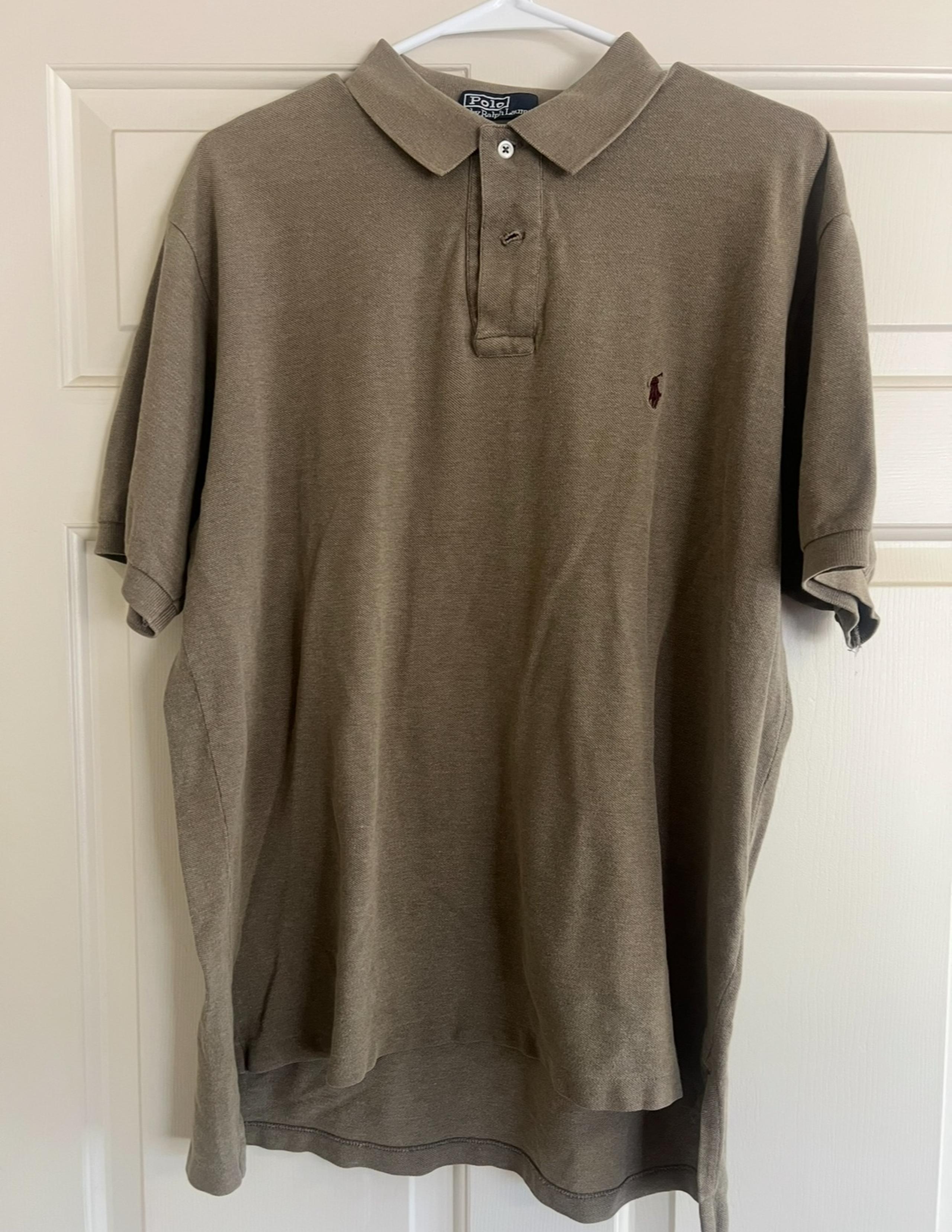 Polo RALPH LAUREN MEN’s  POLO KNIT SHIRT SIZE LARGE